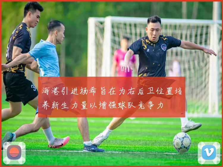 海港引进杨希旨在为右后卫位置培养新生力量以增强球队竞争力