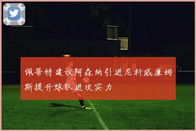 佩蒂特建议阿森纳引进尼科威廉姆斯提升球队进攻实力